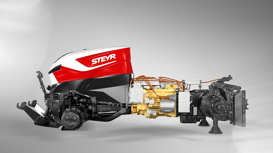 Steyr разрабатывает гибридный трактор